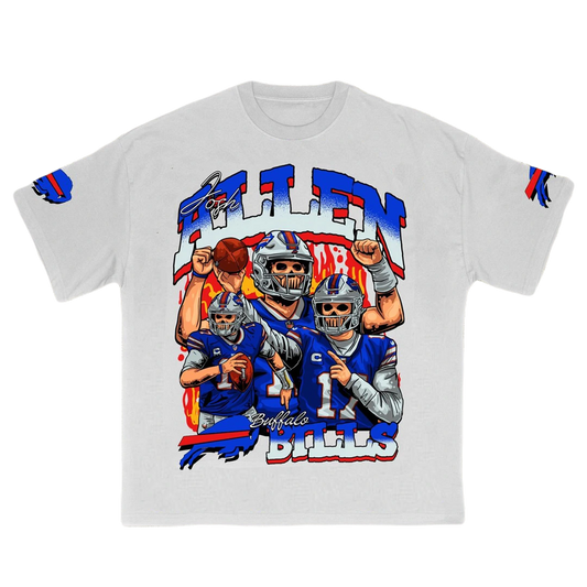 Josh Allen ''Bills'' Vintage Look T-Shirt