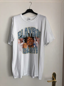 Playboi Carti Diamond Vintage Look Tee - Vintage Rap Wear