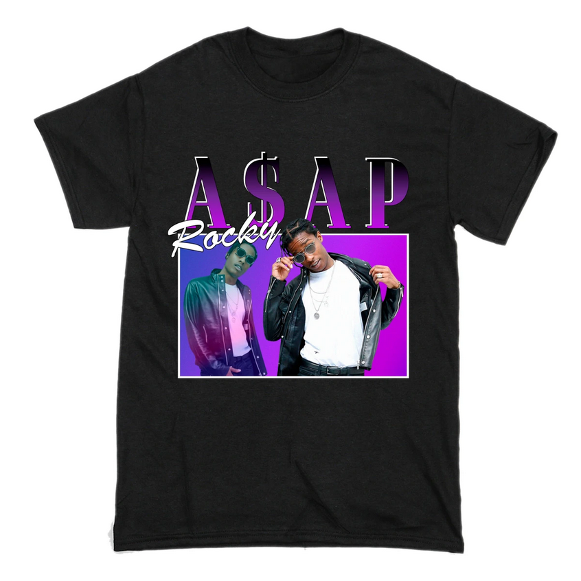 A$AP Rocky Vintage Look Tee - Vintage Rap Wear