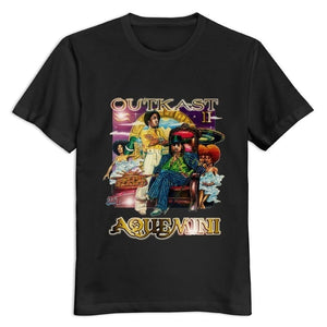 OutKast Aquemini T-Shirt Black - Vintage Rap Wear