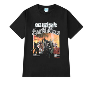 San Andreas Vintage Look T-Shirt - Vintage Rap Wear