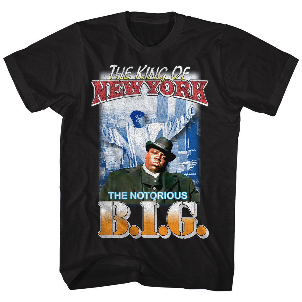 Notorious B.I.G ''King Of New York'' Vintage Look T-Shirt