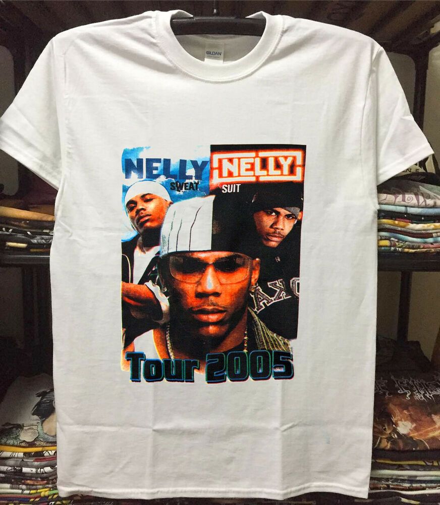 Nelly 2005 Tour Vintage T-Shirt - Vintage Rap Wear