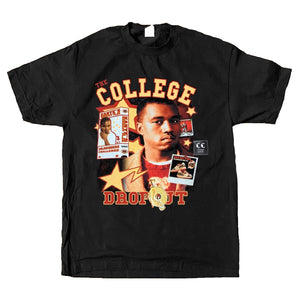 Kanye ''College Dropout'' Vintage Look T-Shirt
