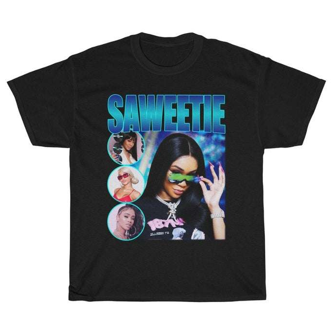 Saweetie Vintage Look T-Shirt