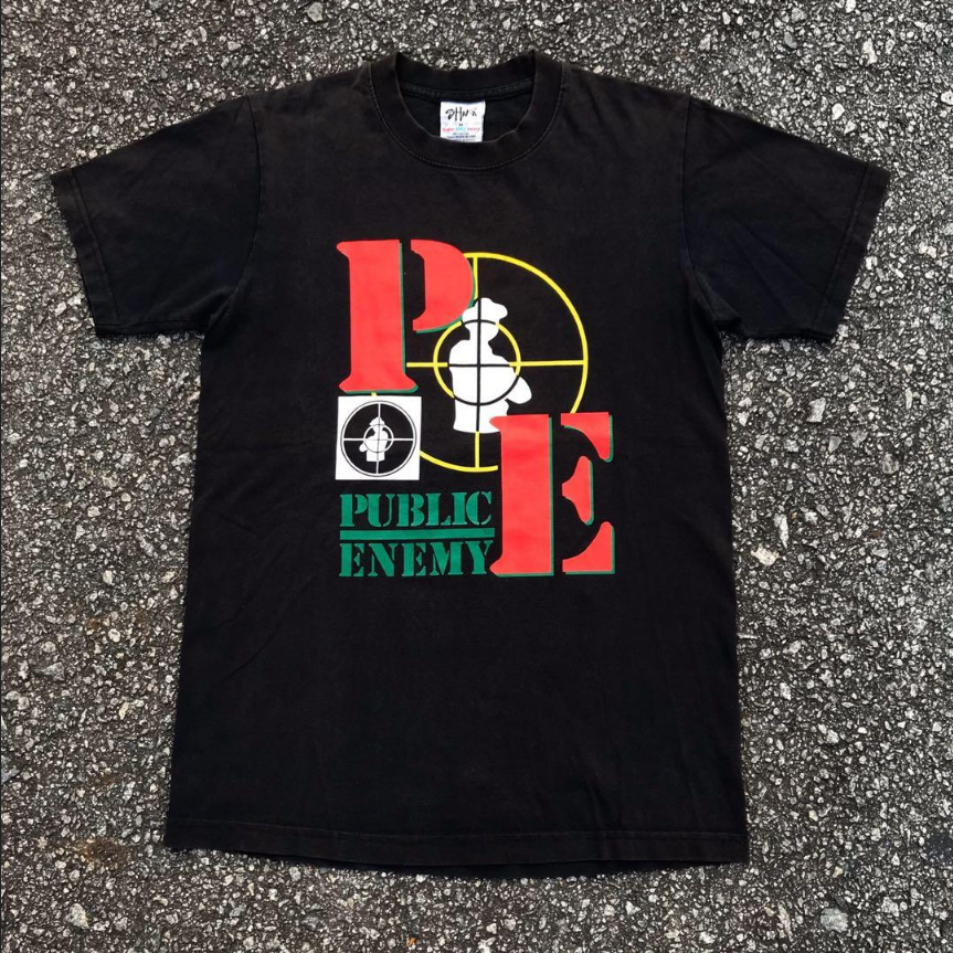 Public Enemy PE Vintage Look T-Shirt