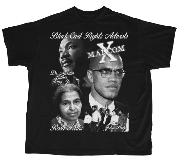 Black Civil Rights Activists T-Shirt