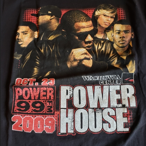 2009 Power House Vintage Look T-Shirt – Vintage Rap Wear