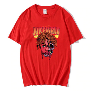 Juice Wrld No Vanity T-Shirt Red - Vintage Rap Wear