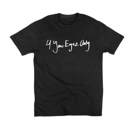 J. Cole ''4 Your Eyez Only'' T-Shirt - Vintage Rap Wear