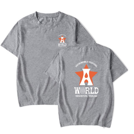 Travis Scott ''Astroworld Houston'' T-Shirt - Vintage Rap Wear