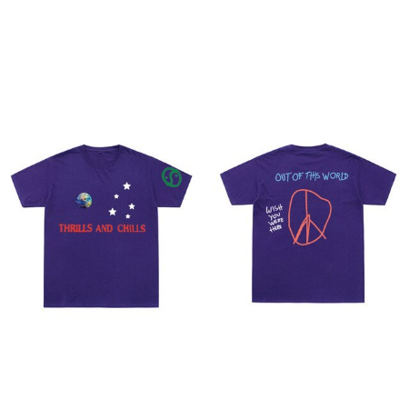 Travis Scott ''Thrills & Chills'' T-Shirt - Vintage Rap Wear