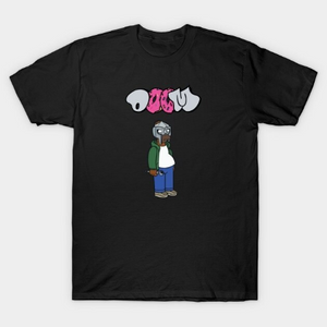 MF DOOM ''Homer'' T-Shirt Black - Vintage Rap Wear