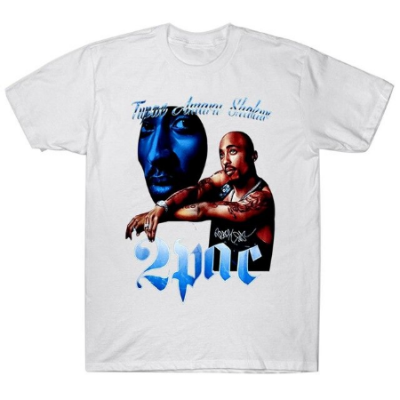 Tupac Amaru Shakur Vintage T-Shirt - Vintage Rap Wear