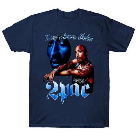 Tupac Amaru Shakur Vintage T-Shirt - Vintage Rap Wear