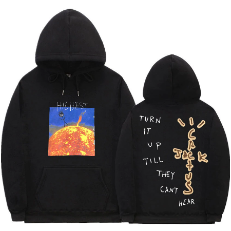 Travis Scott ''Highest In The Room'' Hoodie - Vintage Rap Wear