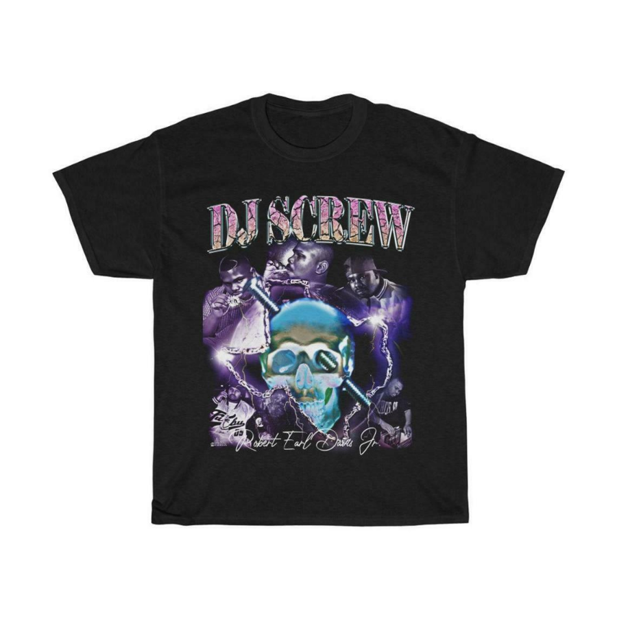DJ Screw Vintage Look T-Shirt - Vintage Rap Wear