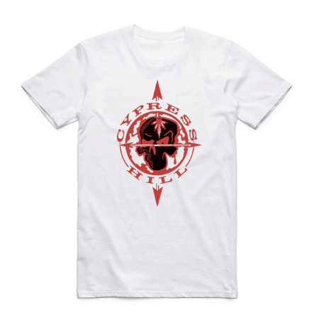 Cypress Hill ''Red Arrows'' White T-Shirt