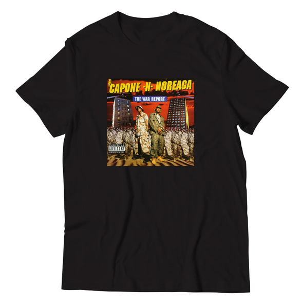 Capone N Noreaga The War Report T Shirt Vintage Rap Wear