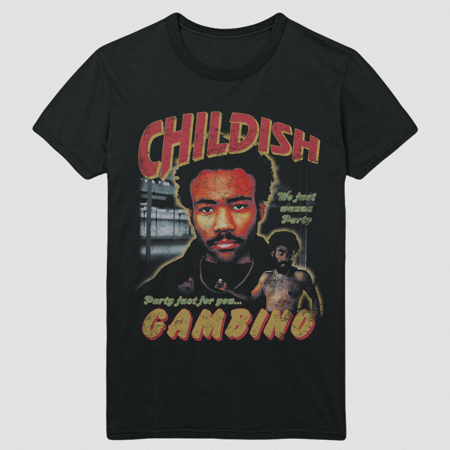 Childish Gambino Vintage Look T-Shirt