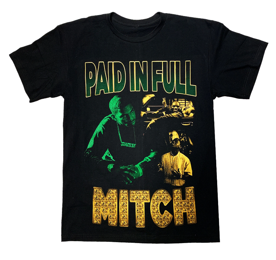 Paid In Full ''Money Makin' Mitch'' Vintage Look T-Shirt