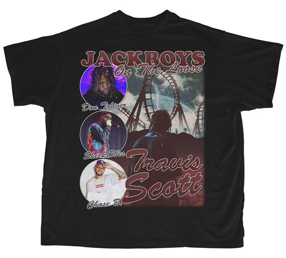 Retro Vintage Official Rapper Travis Scott Shirt - Limotees