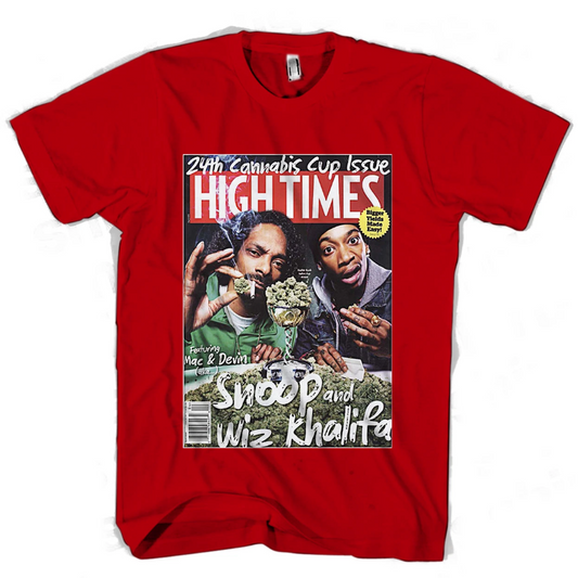 Wiz Khalifa & Snoop Dogg ''Cannabis Cup'' T-Shirt