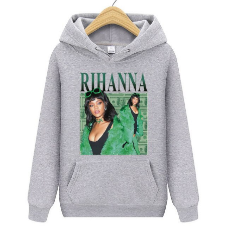Rihanna Vintage Look Hoodie