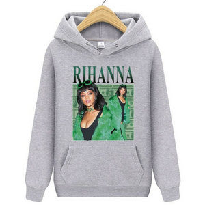 Rihanna Vintage Look Hoodie