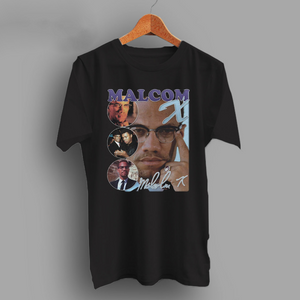 Malcolm X Vintage Look T-Shirt