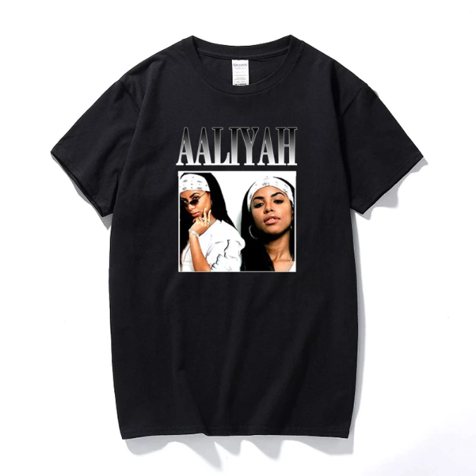 Aaliyah Vintage Look T-Shirt