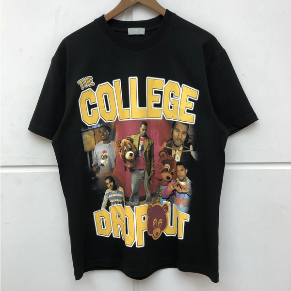 【レア】Kanye West college drop out  rap tee