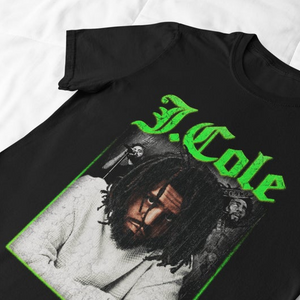 J. Cole ''Green'' Vintage Look T-Shirt