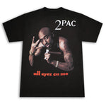 Tupac ''All Eyez On Me'' Vintage Look T-Shirt - Vintage Rap Wear