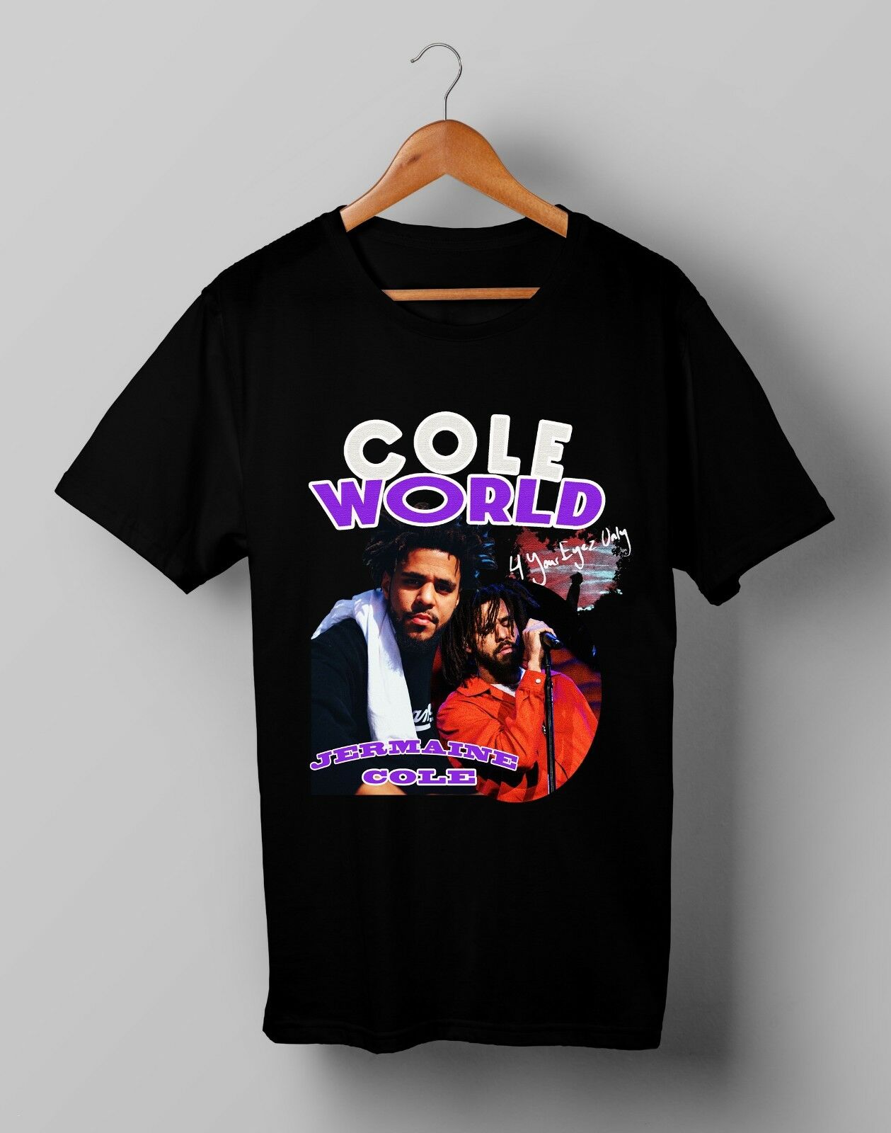 J. Cole ''Cole World'' Vintage Look T-Shirt