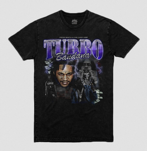 Fredo Santana & Chief Keef ''Turbo Bandana'' T-Shirt - Vintage Rap Wear