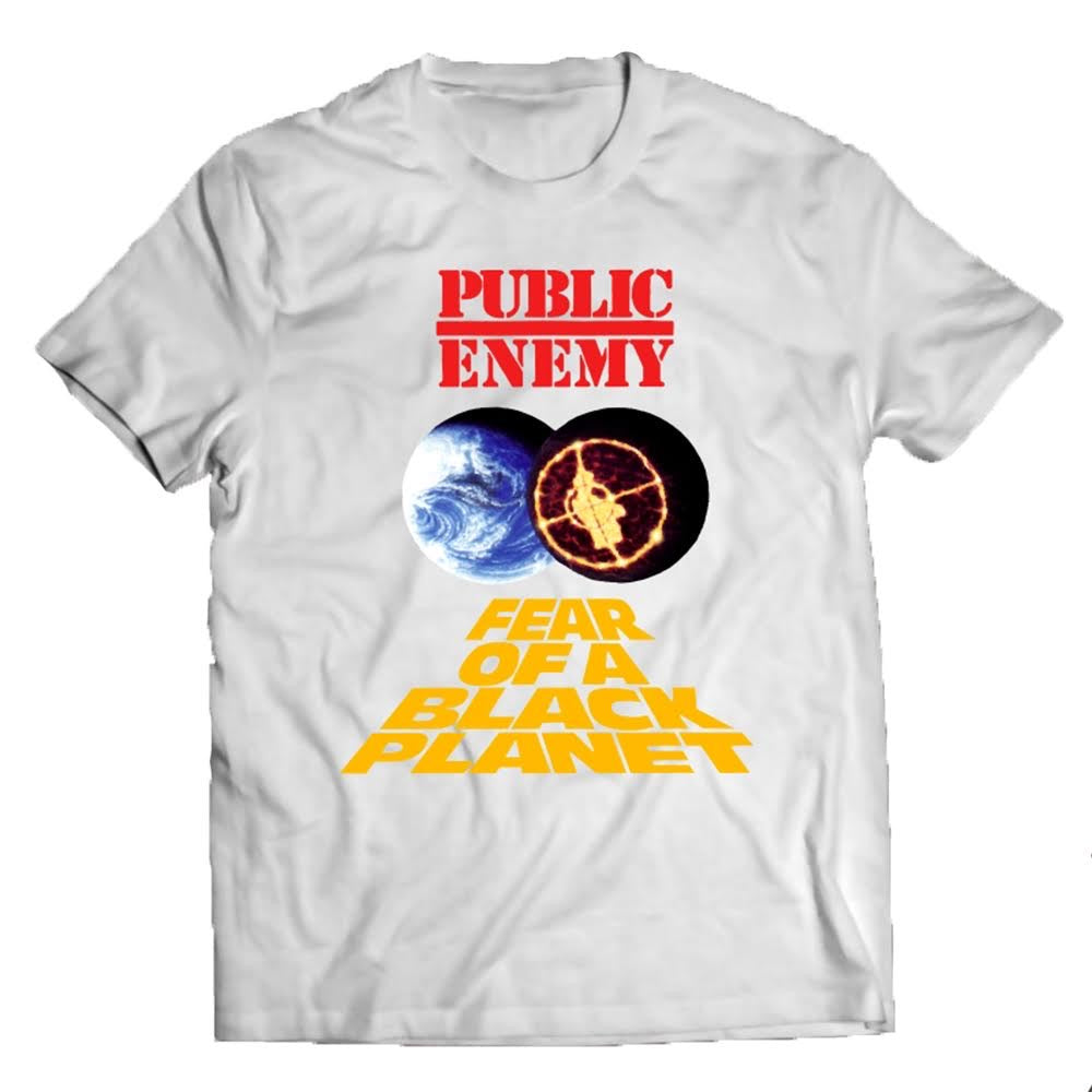Public Enemy ''Fear Of A Black Planet'' Vintage T-Shirt - Vintage Rap Wear