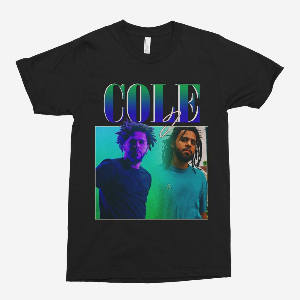 J. Cole Vintage Look T-Shirt - Vintage Rap Wear
