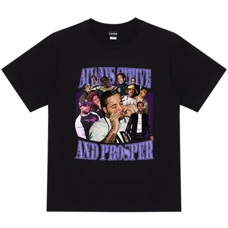 A$AP Mob Vintage Look A.S.A.P T-Shirt - Vintage Rap Wear